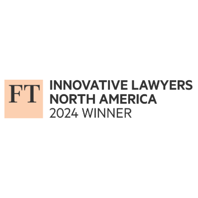 FT Innovative Lawyers North America - Winner Badge