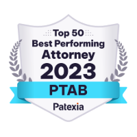 Patexia Top 50 Best Performing Attorneys PTAB 2023