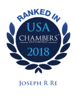 Chambers USA 2018 - Joseph Re